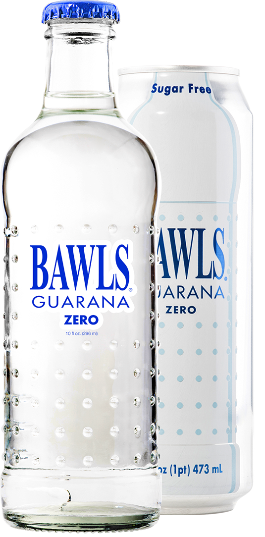 BAWLS Zero Bottle and Can