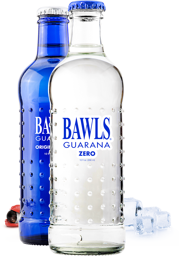 BAWLS Guarana Zero Soda Bottle