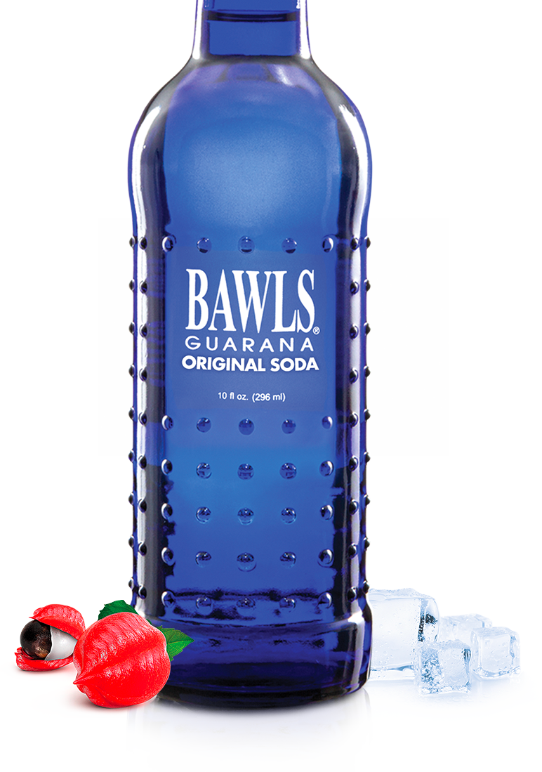 BAWLS Guarana Original Soda Bottle