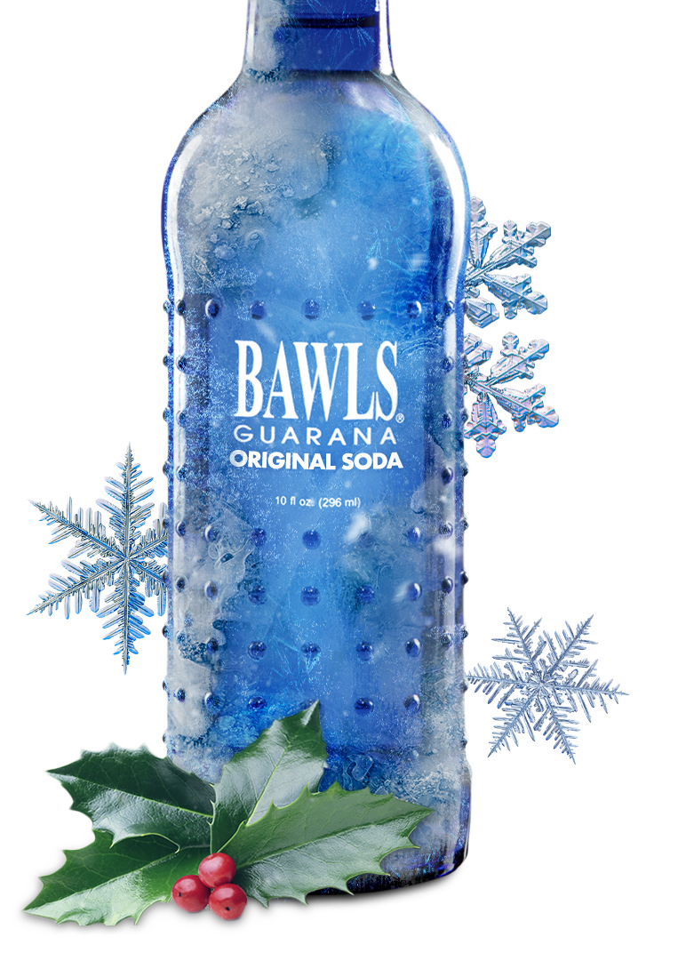 BAWLS Guarana Original Soda Bottle