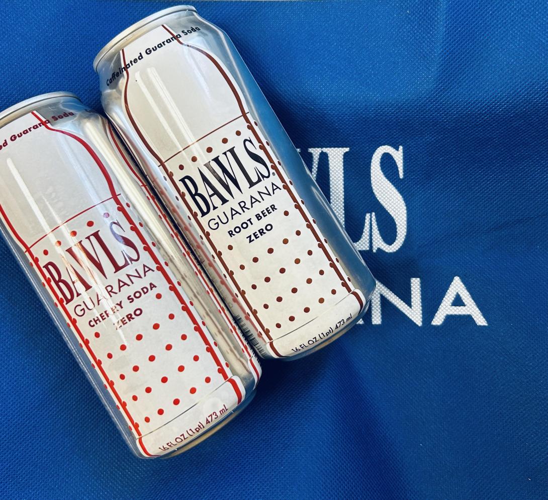 New BAWLS Cherry ZERO and Root Beer ZERO Cans