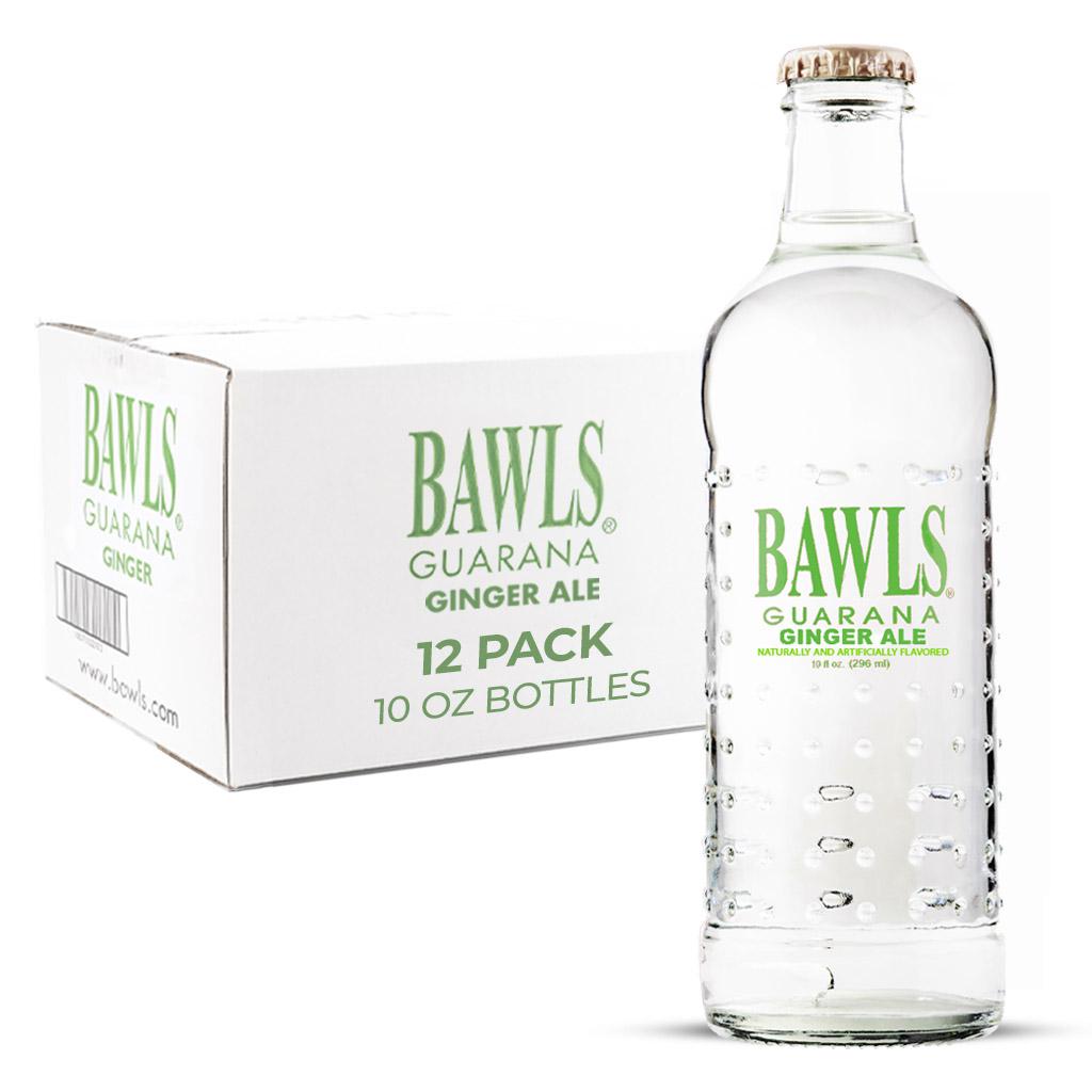 New Ginger Ale Bottle with 12 Pack Case